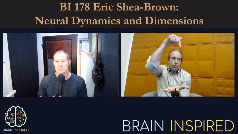 BI 178 Eric Shea-Brown: Neural Dynamics and Dimensions